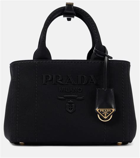 prada giardiniera handbag|Giardiniera Medium canvas tote bag in black .